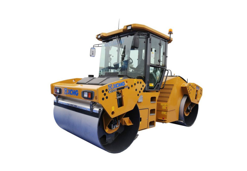 全液壓雙鋼輪振動(dòng)壓路機(jī)